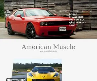 Americanmuscle.in(American Muscle) Screenshot