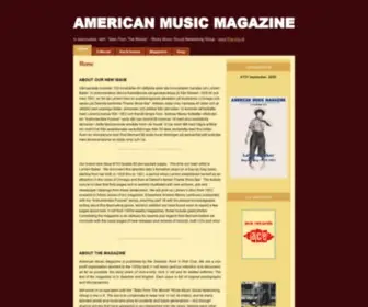 Americanmusicmagazine.com(AMERICAN MUSIC MAGAZINE) Screenshot