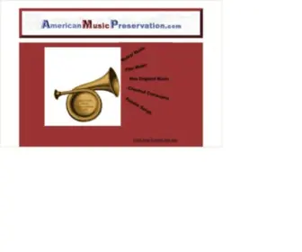 AmericanmusicPreservation.com(AmericanmusicPreservation) Screenshot
