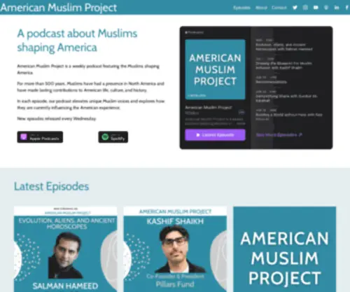 Americanmuslimproject.com(American Muslim Project) Screenshot