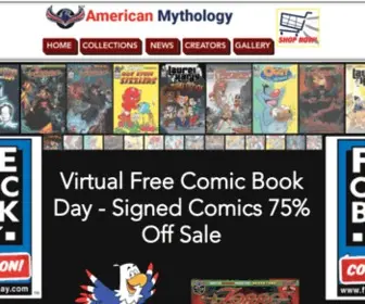 Americanmythology.net(American Mythology) Screenshot