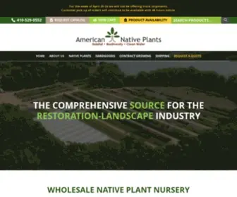 Americannativeplants.com(American Native Plants) Screenshot