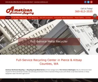 Americannorthwestrecycling.net(Recycling Facility) Screenshot
