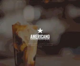 Americanoeb.com(Americano Espresso Bar) Screenshot