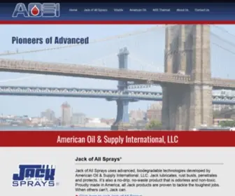 Americanoil1895.com(American Oil & Supply International) Screenshot