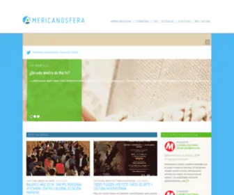 Americanosfera.org(Sitio web de Americanosfera) Screenshot