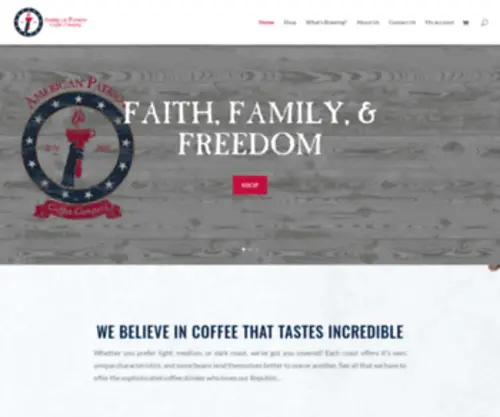 Americanpatriotcoffeeco.com(American Patriot Coffee Company) Screenshot