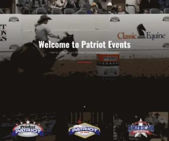 Americanpatriotevent.com(Patriot Events) Screenshot