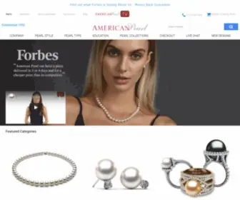 Americanpearl.com(Necklaces, Rings, Earrings, Bracelets, Sets) Screenshot