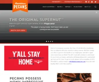 Americanpecan.com(More Than Pecan Pie) Screenshot