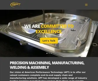 Americanperformancetech.com(Precision Machining) Screenshot