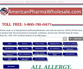 Americanpharmawholesale.com(American Pharma Wholesale) Screenshot