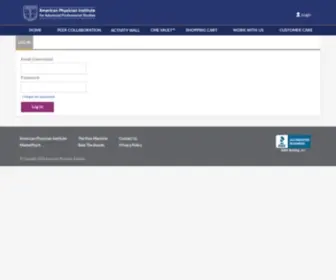 Americanphysicianlogin.com(Log In) Screenshot