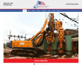 Americanpilellc.com(American Pile & Foundation) Screenshot