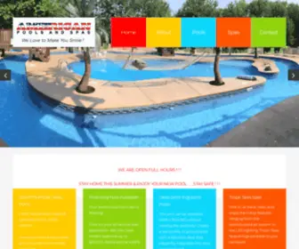 Americanpoolslehighvalley.com(Swimming Pool Companies) Screenshot