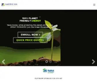 Americanpowerandgas.com(Electricity & Gas Company) Screenshot