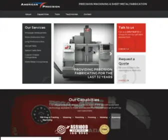 Americanprecision.net(American Precision) Screenshot