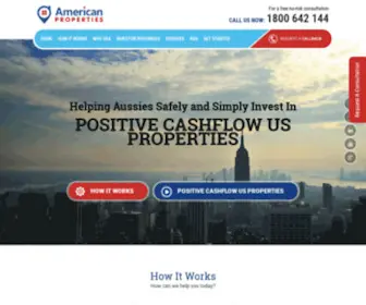 Americanproperties.com.au(Invest in USA property the smart way) Screenshot