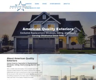 Americanqualityexteriors.com(American Quality Exteriors) Screenshot