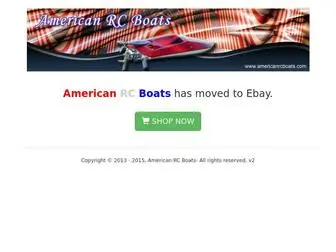 Americanrcboats.com(American RC Boats) Screenshot