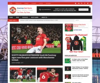 Americanreddevils.com(Manchester United Podcast) Screenshot