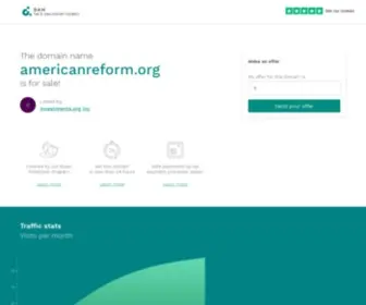 Americanreform.org(American Independent Conservative) Screenshot