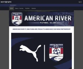 Americanriverfc.com(American River FC) Screenshot