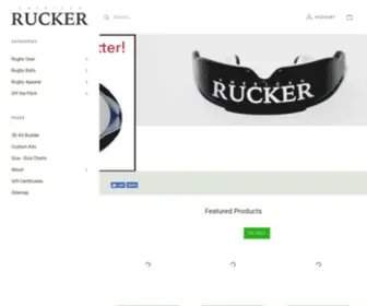 Americanrucker.com(Custom Sublimated Team Uniforms) Screenshot