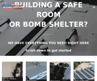 Americansaferoom.com(American Safe Room) Screenshot