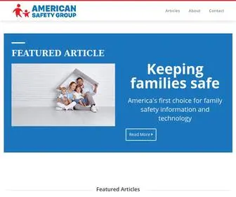 Americansafety.group(Keeping families safe) Screenshot