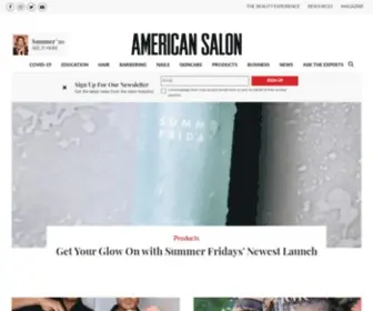 Americansalon.com(American Salon) Screenshot