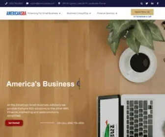 Americansba.com(AmericanSBA) Screenshot