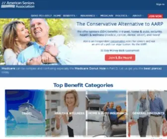 Americanseniors.org(American Seniors Association) Screenshot