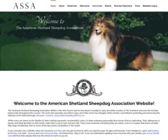 Americanshetlandsheepdogassociation.org(American Shetland Sheepdog Association) Screenshot