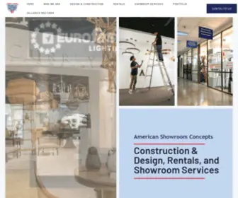 Americanshowroomconcepts.com(American Showroom Concepts) Screenshot