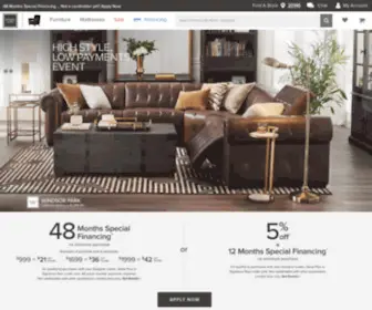 Americansignaturefurniture.com(American Signature Furniture) Screenshot