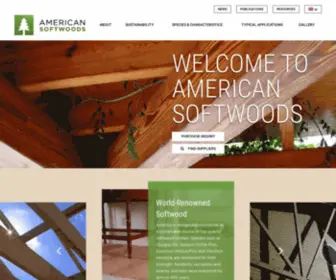 Americansoftwoods.com(American Softwoods) Screenshot