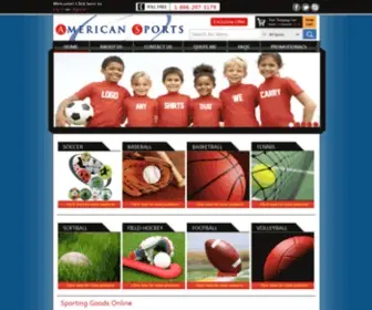 Americansports.com(Soccer Jerseys) Screenshot