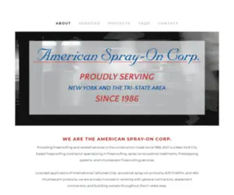 Americansprayon.com(About) Screenshot