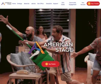 Americanstage.org(Downtown St) Screenshot
