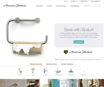 Americanstandard.ca(Kitchen and Bathroom Fixtures) Screenshot