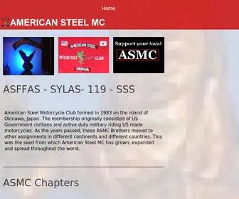 Americansteelmc.com(American Steel Motorcycle Club) Screenshot