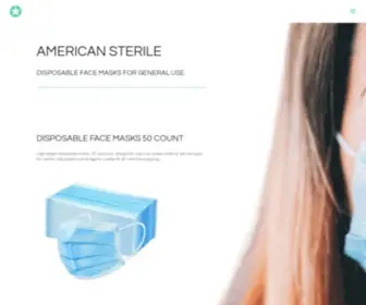 Americansterile.com(American Sterile) Screenshot