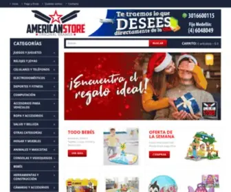 AmericanStore.com.co(AMERICAN STORE COLOMBIA) Screenshot