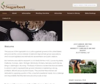 Americansugarbeet.org(Just another WordPress site) Screenshot