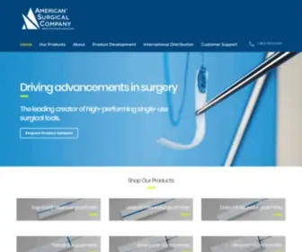 Americansurgical.com(American Surgical Company) Screenshot