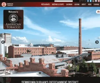 Americantobaccocampus.com(American Tobacco Campus) Screenshot
