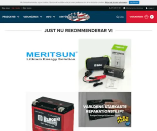 Americantools.se(Verktyg-Maskiner-Tillbehör-Bil-MC-Fritid) Screenshot