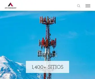 Americantower.com.py(ATC paraguay Wireless Infrastructure Solutions) Screenshot