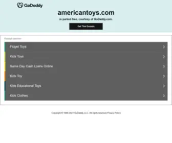 Americantoys.com(Americantoys for sale) Screenshot